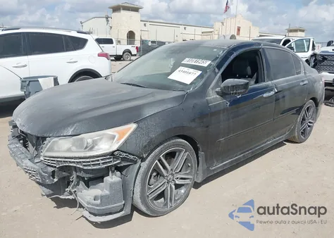 2016 Honda Accord Sport from USA, damaged, VIN 1HGCR2F66GA172744